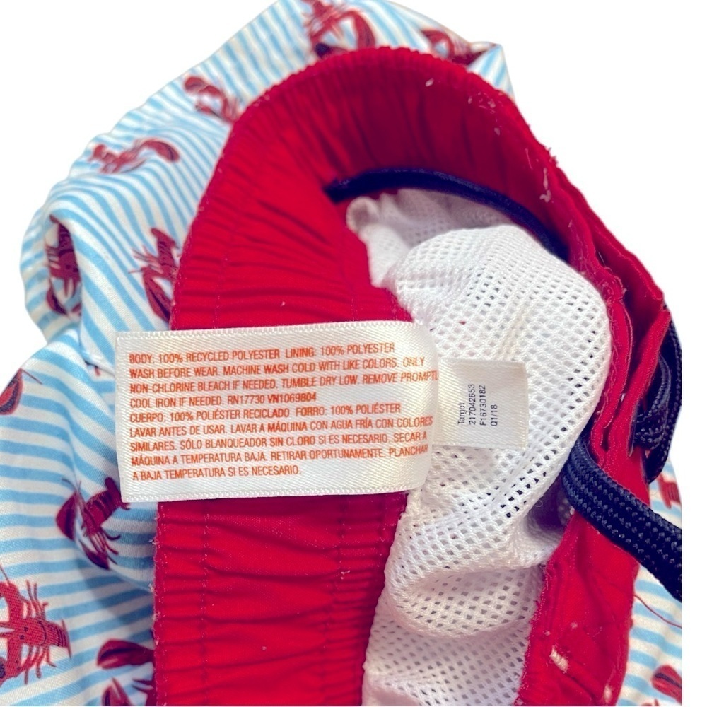 Baby Boys' Swim Board Shorts - Cat & Jack™ 9m - Picture 6 of 7
